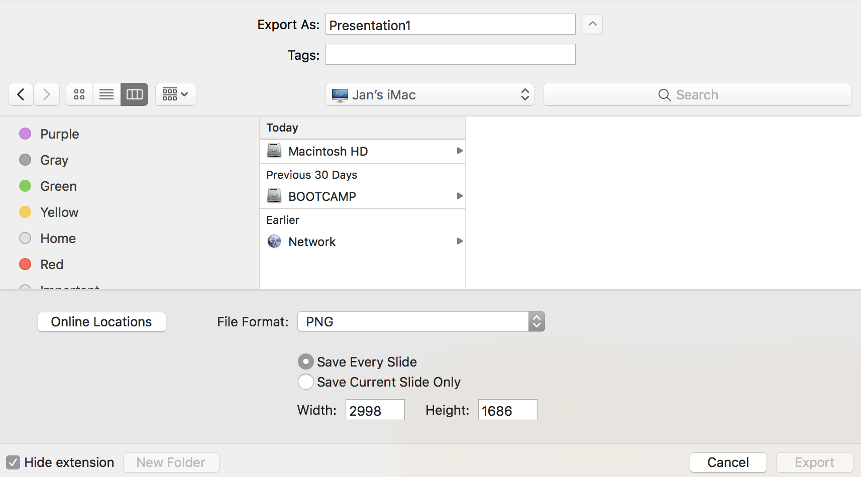 check image sizes in ppt for mac